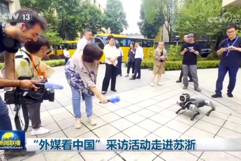 “外媒看中国”采访活动走进苏浙