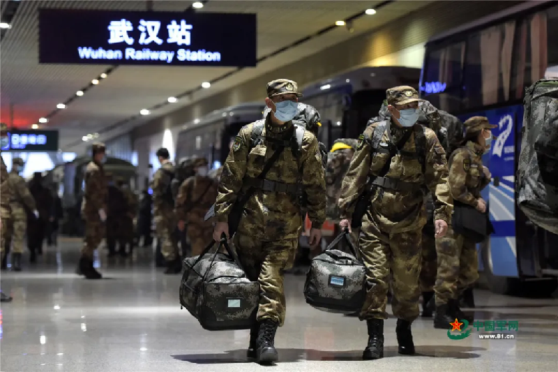 人民军队坚决落实习主席重要指示执行新冠肺炎疫情防控任务纪实