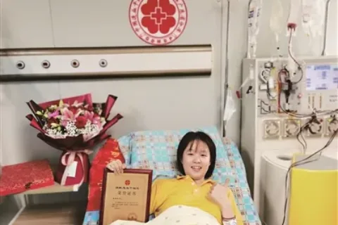 95后广东护士捐造血干细胞挽救7龄童生命